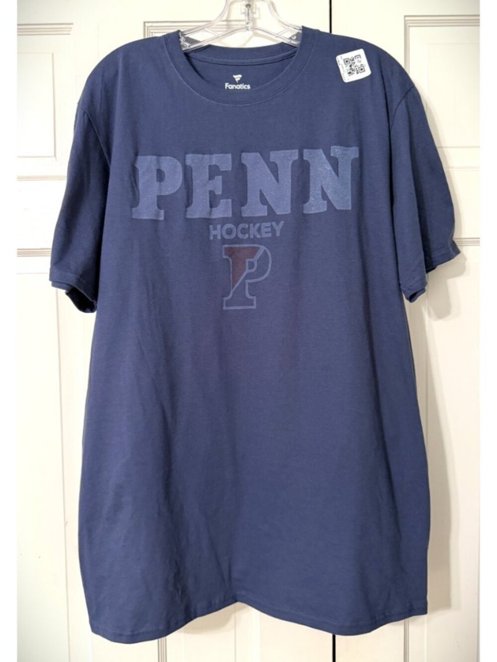 Fanatics Penn Quakers Hockey Tee Shirt Men's Size Large